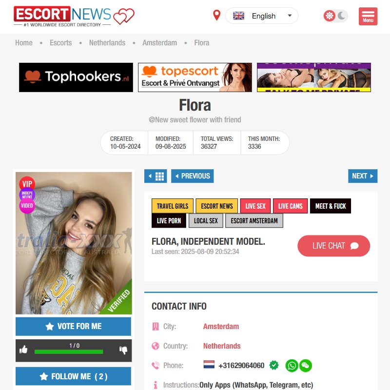 EscortNews Netherlands